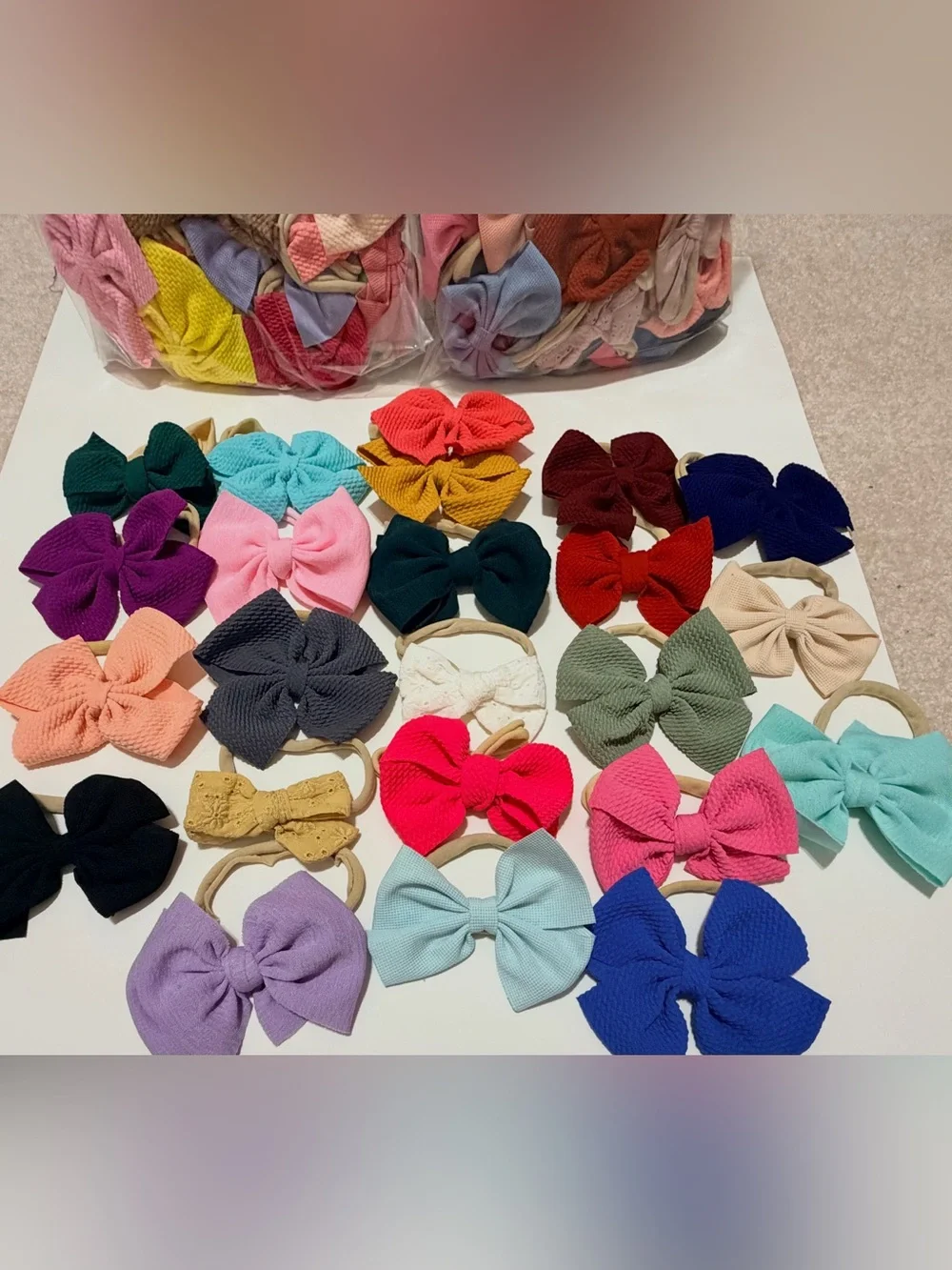 Baby Girl Bow Headband 50+ piece Bundle/Lot